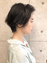 ア セカンド 清藤美容室第弐號(a sekand)&nbsp;[a sekand]ハンサムショート×リアルパーマスタイル