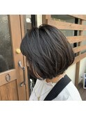 ふわっと可愛いボブ