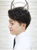 【ヨシザワ横浜】ビジネススパイラルパーマリバースショート