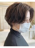 センターパートショート