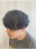 無造作パーマ