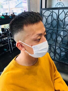 ヒロザバーバー(HIRO THE BARBER) クルーカット 宇部市/理容室/理容院/メンズカット