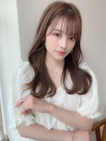 アフロート ディル(AFLOAT D'L)&nbsp;20代30代40代小顔外ハネミディアムひし形シルエットくびれミディ