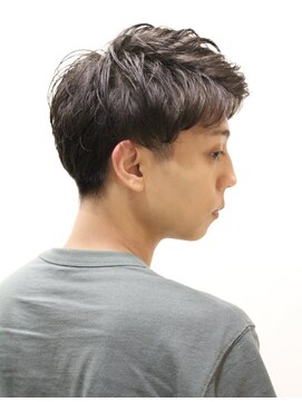 ヨシザワインク プレミアム 築地店(YOSHIZAWA Inc. PREMIUM) ネープレスツーブロックアップバングナチュラルパーマ刈り上げ