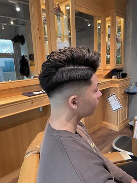 宮崎理容院 並木坂店 twist side part