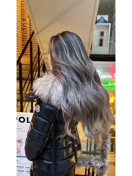 ラフ(LAFF) #黒髪#ボブルフ#ネビージュ#小顔#ワンレン