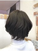 春ウルフスタイル ×  オリーブグリーン