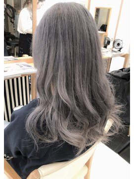 デイズ(days) ラベンダーグレージュカラー　　ブルーグレージュケアブリーチ