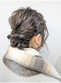 結婚式お呼ばれヘア