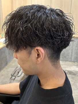 ニアウ 伊勢崎連取店(Niau) メンズマッシュパーマツイストスパイラルパーマ波巻きパーマ