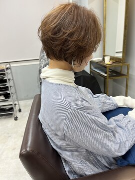 ドロシー 郡山桑野店(Dorothy) ベージュグレー黒髪レイヤーくびれヘア小顔10代20代30代40代