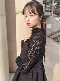 【kawase_mai】大人可愛い10代20代30代40代　編み下ろしヘア
