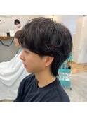 韓国風ヘア/癖毛風パーマ/メンズライク