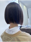 ミニボブ インナーカラー