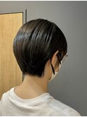 《ショートカット》切りっぱなしボブ/美髪/鎌取/林愛華