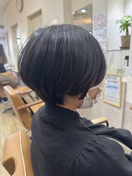 ヘア セフィール 八千代中央店(hair C'feel) 【20代・30代・40代】大人丸みショート