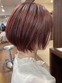 人気のショートスタイル×ピンクカラーで可愛く★中村大輔