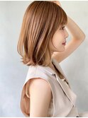 ★デジタルパーマ艶感セミディ20代30代40代◎前髪#311e0921