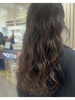 ロングパーマ（強め）