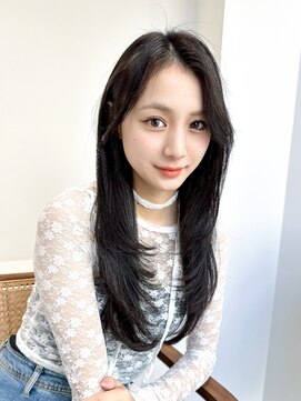 ノエシキカ(noe sikika) 韓国レイヤーブルーブラック(20代/30代/韓国/髪質改善)E127