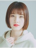 ぱっつんボブ