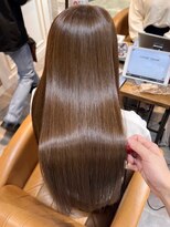 似合わせカット髪質改善縮毛矯正メルティカラーフェミニンロング