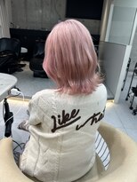 ロンドメリア 天神大名店(Lond Melia) ★イメチェンホワイトブロンド美髪ワイドバング外ハネボブ艶髪★