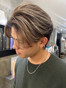 メンズサロン キング 高槻店(Men’s salon K!ng) 波巻きツイストスパイラルパーマ/フェザーパーマ/眉毛/メンズ