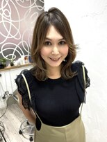 ミッシェル アフロート(michelle afloat) ◆顔周りレイヤーのハイライトミディアム◆