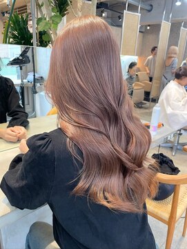 サンクマーケット 渋谷(cinq MARKET) 渋谷ブリーチカラーハイトーンカラーミルクティーベージュ20代