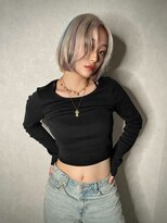 エル オオサカ 心斎橋店(L. OSAKA) ホワイト/デザインカラー/エフェクトブリーチ_E22