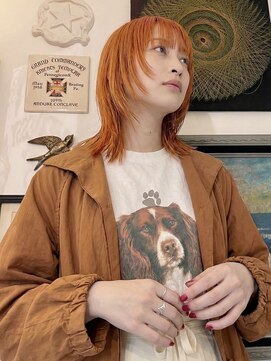 ドロシー(dorothy) ビビッドオレンジ　レイヤースタイル