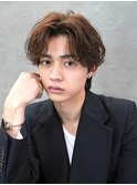 メンズパーマ/ダウンパーマ/フェザーパーマ[渋谷/渋谷駅/men's]