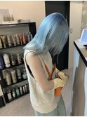 着物ヘア/大人ガーリー/ダークアッシュ/似合わせカット/原宿