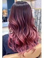グランヘアー 大町店(GRANHAIR)&nbsp;グラデピンクカラー