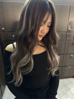 ヘアープレース アディクション(ADDICTION)&nbsp;エクステで作るバレイヤージュ