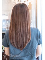 クレオメ 田町店(Cleome)&nbsp;前髪レイヤーカットガーリーイメチェンピンクベージュフェミニン