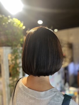 サンカリ 真法院店(SANKARI) 【髪質改善】まとまりやすい大人の艶ボブ