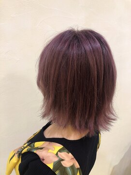 ヘア アトリエ オルト(hair atelier ort.a) #ベリーピンク#ボブ#古川橋ort