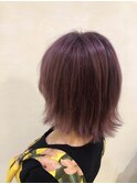 #ベリーピンク#ボブ#古川橋ort