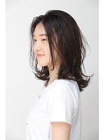 オーガニックエコ 川越(organic+eco)&nbsp;ウルフ×ミディアム【川越/本川越/イルミナカラー/ヘッドスパ】