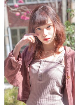 サングース(Sungoose) 20代30代40代50代◎毛先パーマウェーブミディ