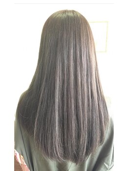 ヘアーデザイン アイリス(hair desigh Airs)の写真/【近鉄小倉駅】究極なサラサラ感&艶やかな手触りのナチュラルストレートへ☆