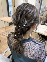 ネウィ 京橋(newi)&nbsp;【uta*_girls】　ｙｏｋｏ　編みおろし　ヘアセット　セミロング