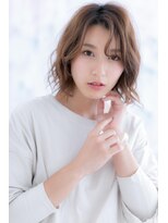 ミック ヘアアンドメイク アップ 駒込店(miq Hair&Make up)&nbsp;ナチュラルグラデーション抜け感こなれ美シルエットc1