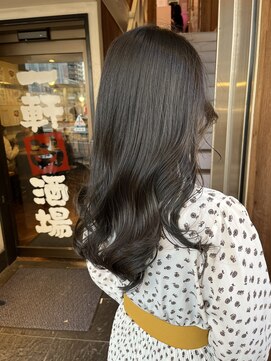 アヴァンス 天王寺店(AVANCE.) オリーブグレージュ×アディクシーカラー