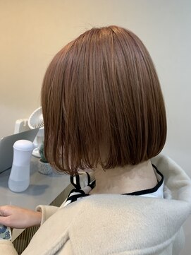 メル ヨコハマ(MeL) ピンクベージュ/ボブ /ショート/横浜/横浜駅/MeL横浜