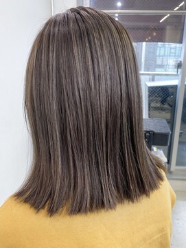 ヒビヲ(HIBIO) 脱白髪染めハイライト白髪ぼかしリタッチハイトーンダブルカラー