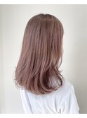 ピンクベージュミディ_ホワイトグレージュ_ネビージュ