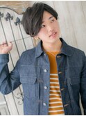 ラフさがカッコイイ…抜け感ツーブロックマッシュQ